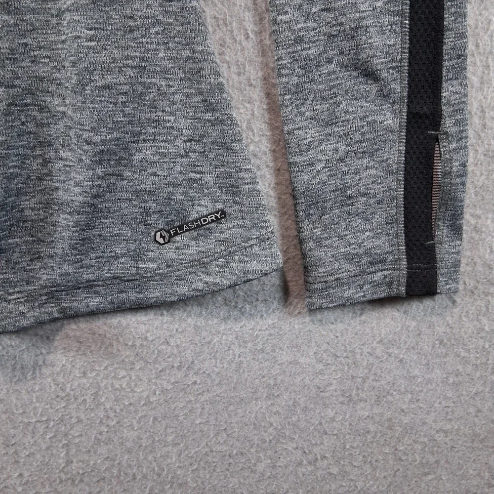 The North Face Pullover Womens XS Grey 1/4 Zip FlashDry Athletic Mesh 19912